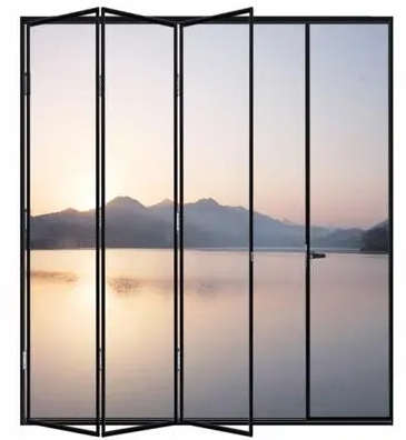 青海极窄折叠门